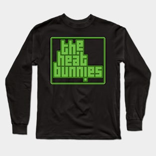 Green Heatbunnies Logo Long Sleeve T-Shirt